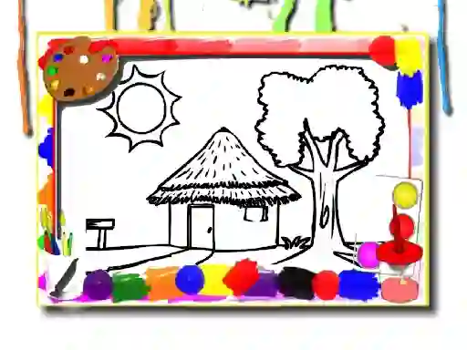 Juego Back To School: House Coloring Book en línea