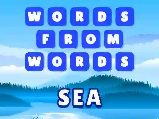 Juego Words from words: Sea en línea