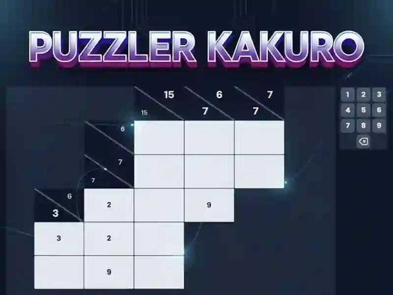 Juego Puzzler Kakuro en línea