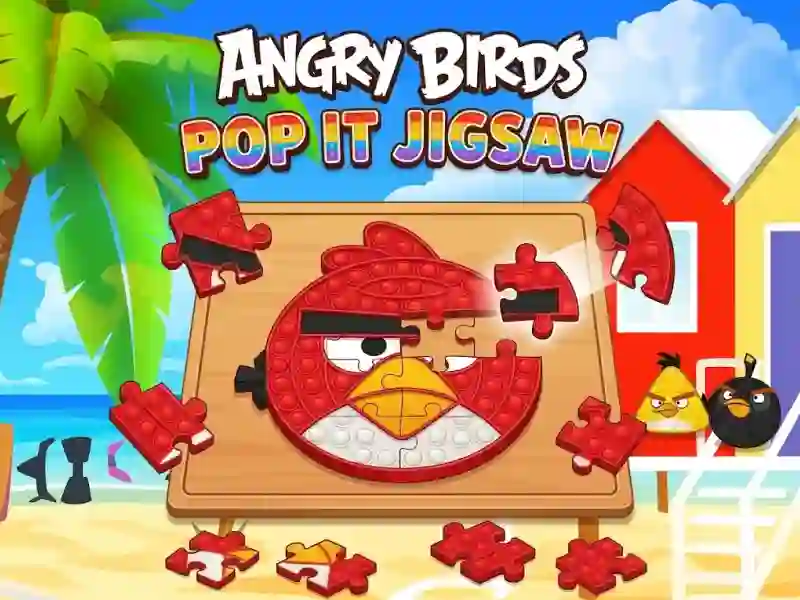 Juego Angry Birds Pop It Jigsaw en línea