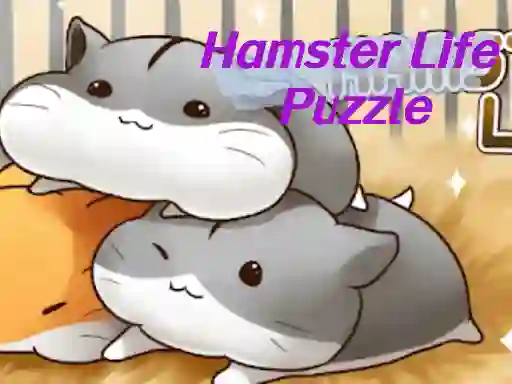 Juego Hamster Life Puzzle en línea