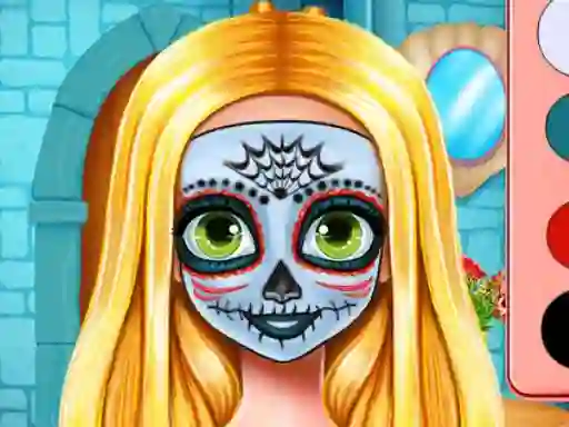Juego Sister's Halloween Face Paint en línea