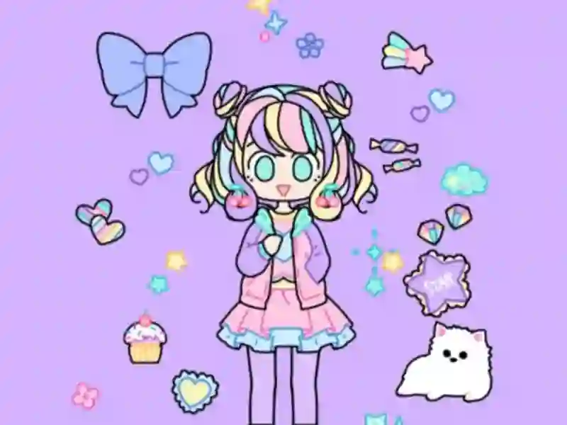 Juego Pastel Girl Dress Up en línea