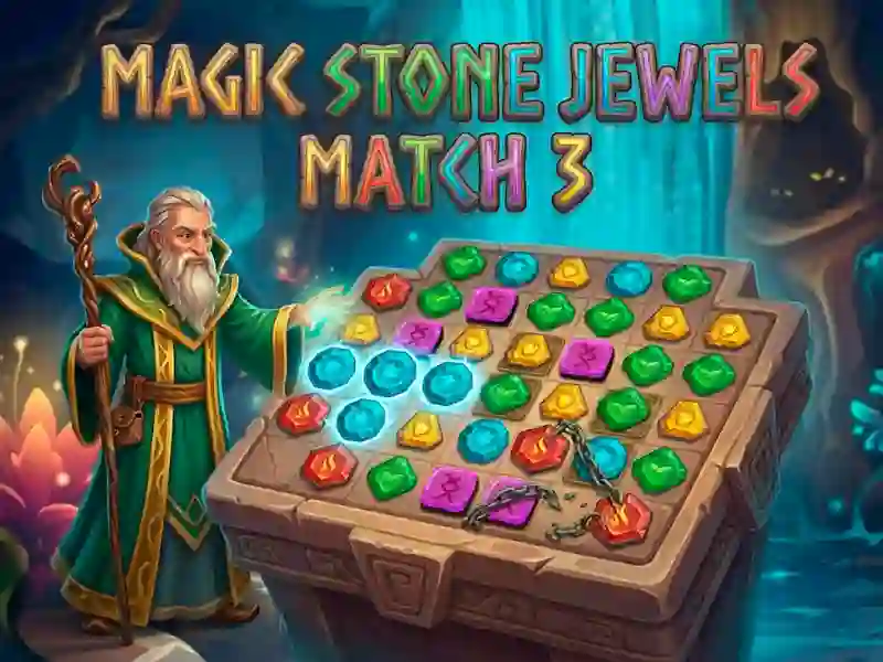 Juego Magic Stone Jewels Match 3 en línea