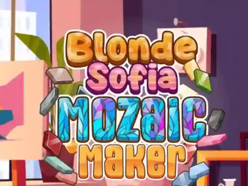 Juego Blonde Sofia: Mozaic Maker en línea