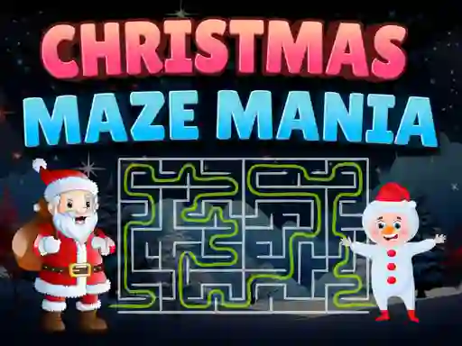 Juego Christmas Maze Mania en línea