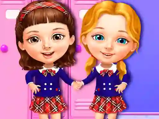 Juego Sweet Baby Girl Cleanup Messy School en línea