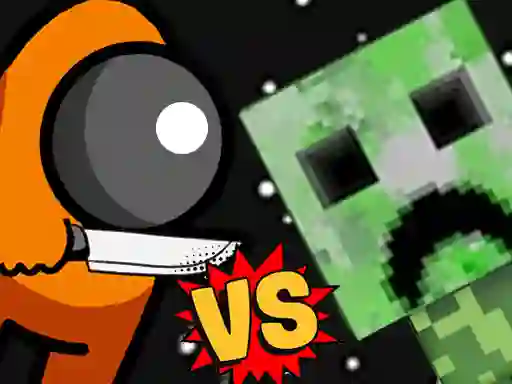 Juego Among vs Creeper Fight en línea