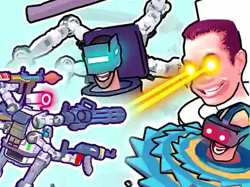 Juego Agent Walker vs Skibidi Toilets en línea