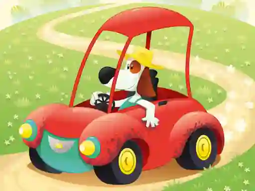 Juego Funny Animal Ride Difference en línea