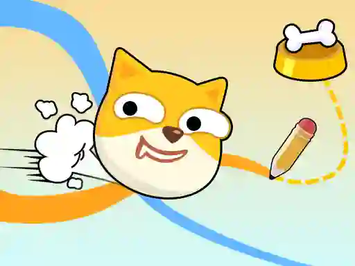 Juego Doge Rush Draw Home Puzzle en línea