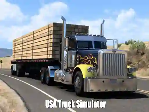 Juego USA Truck Simulator 2024 en línea