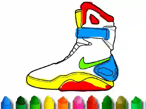 Juego Back To School: Shoe Coloring en línea