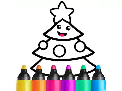 Juego Drawing Christmas For Kids en línea