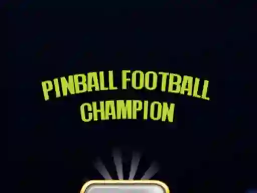 Juego Pinball Football Champion en línea