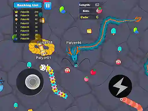 Juego Greedy Snake Multiplayer Duel en línea