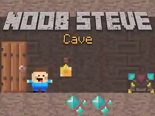 Juego Noob Steve Cave en línea