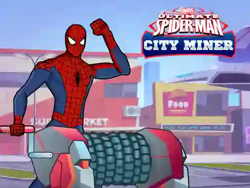 Juego Spiderman Gold Miner en línea