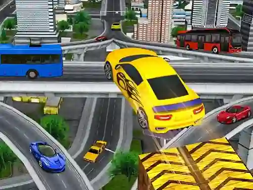 Juego Crazy Car Impossible Stunt Challenge Game en línea