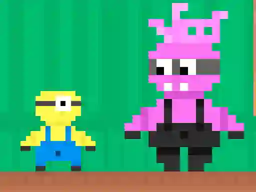 Juego Little yellowman purple smoke en línea