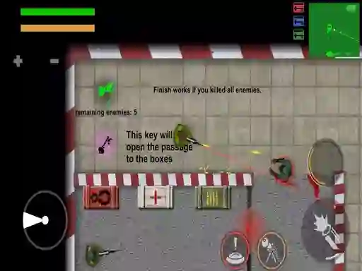 Juego Zombie War 2D en línea