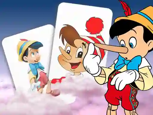 Juego Pinocchio Memory card Match en línea