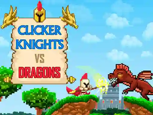 Juego Clicker Knights Vs dragons en línea
