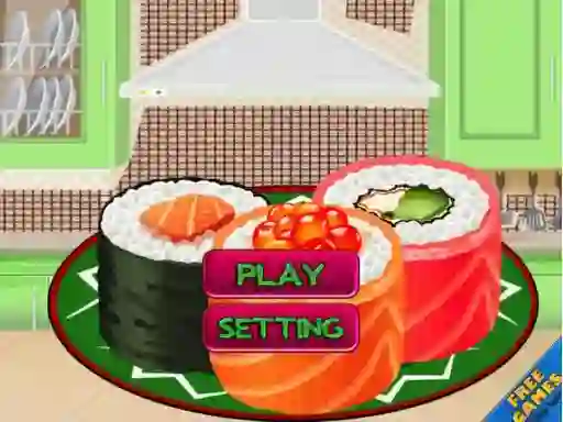 Juego Sushi Roll 3D Cool en línea