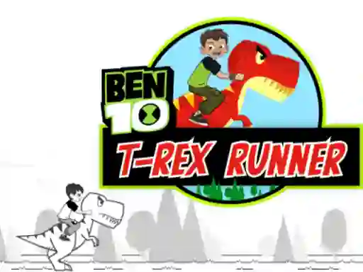Juego Ben 10 T-Rex Runner en línea