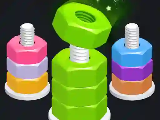 Juego Nuts Puzzle: Color Sort en línea