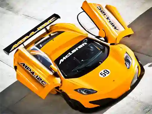 Juego McLaren GT3 Puzzle en línea