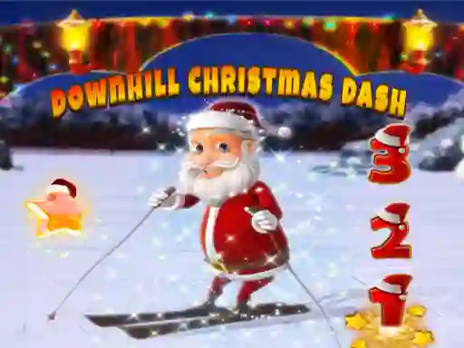 Juego Downhill Christmas Dash en línea