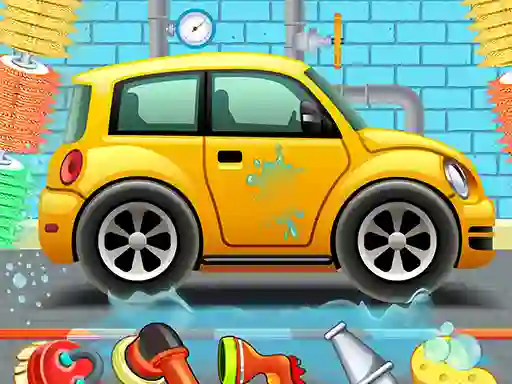 Juego Auto Car Wash Garage en línea