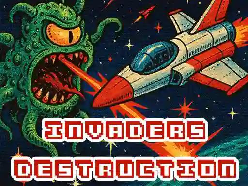 Juego Invaders Destruction en línea