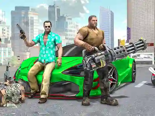 Juego Real Gangster City Crime Car Simulator Game en línea