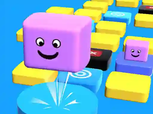 Juego Jump Stacky Cube 3D en línea