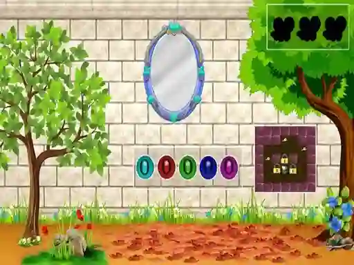 Juego White Brick Backyard Escape en línea