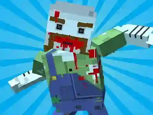 Juego Blocky Gun Warfare Zombie en línea
