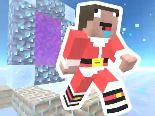 Juego Noob Steve Christmas en línea