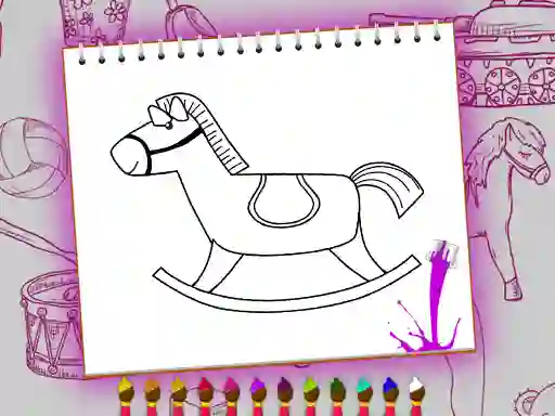 Juego Coloring Book: Toy Shop en línea