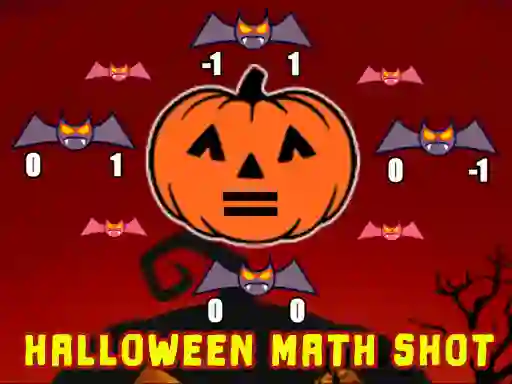 Juego Halloween Math Shot en línea