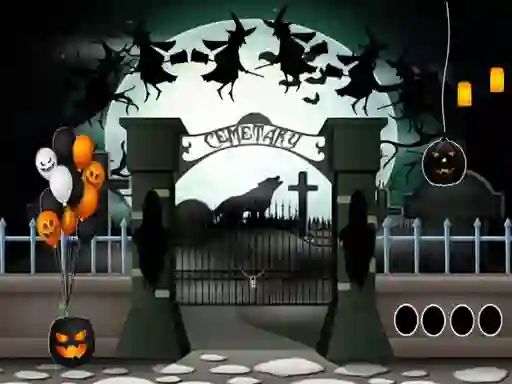 Juego Halloween Cemetery Escape 2 en línea