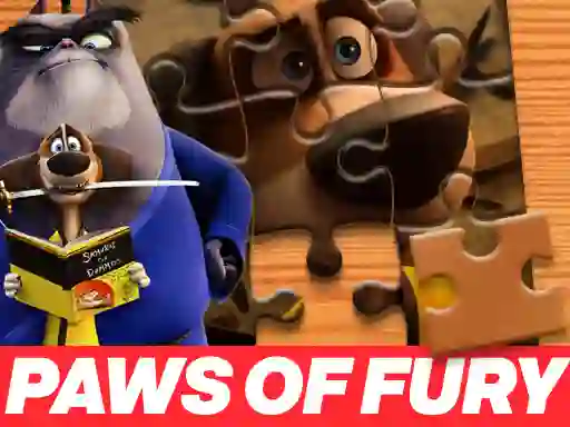 Juego Paws of Fury The Legend of Hank Jigsaw Puzzle en línea