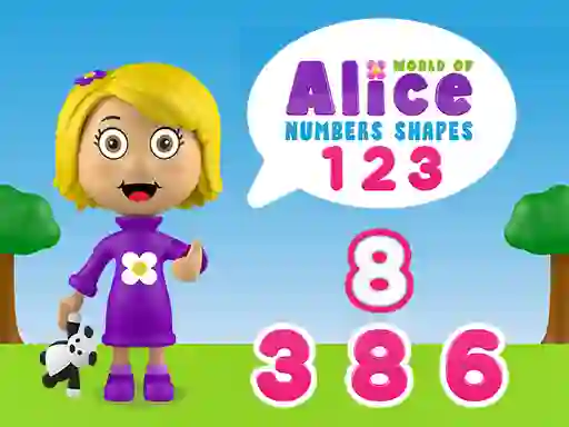 Juego World of Alice Numbers Shapes en línea