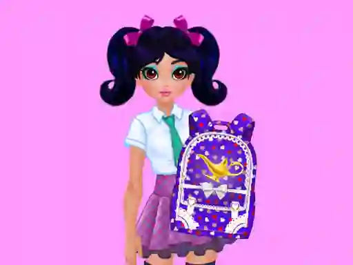 Juego Jasmine and Elsa School Bag Design Contest en línea