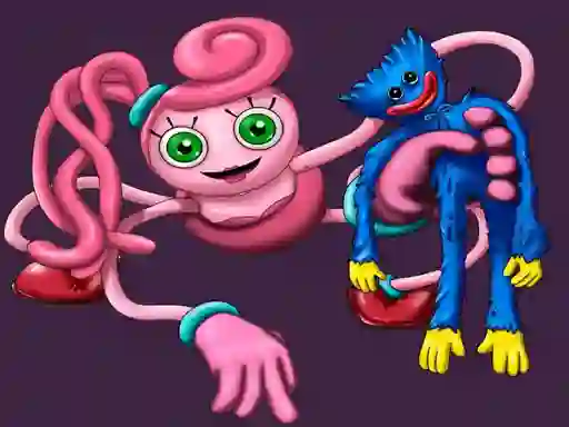Juego Mommy Stikman Vs Huggy Wuggy en línea