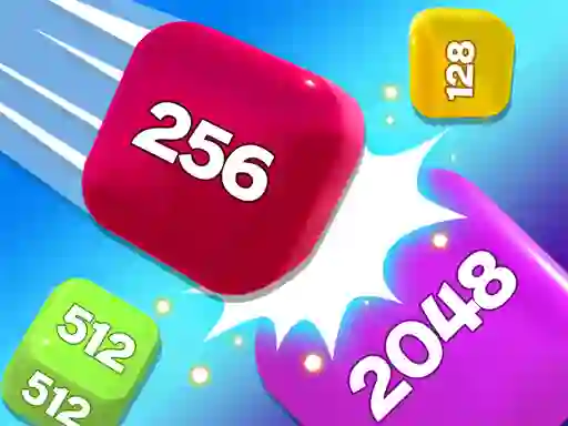 Juego Chain Cube 2048: 3D Merge Game en línea