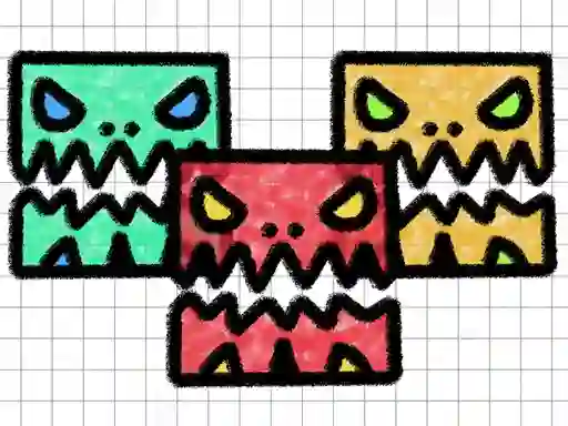 Juego Geometry Dash Paper Note en línea