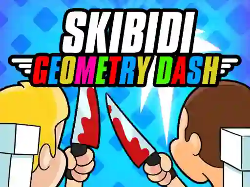 Juego Skibidi Geometry Dash en línea