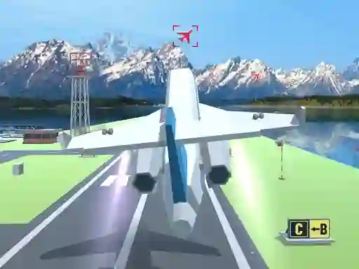 Juego Polygon Flight Simulator en línea